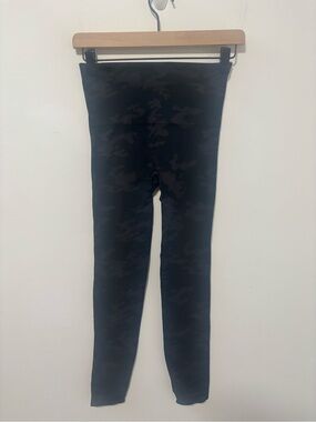 Spanx high waisted black camo leggings